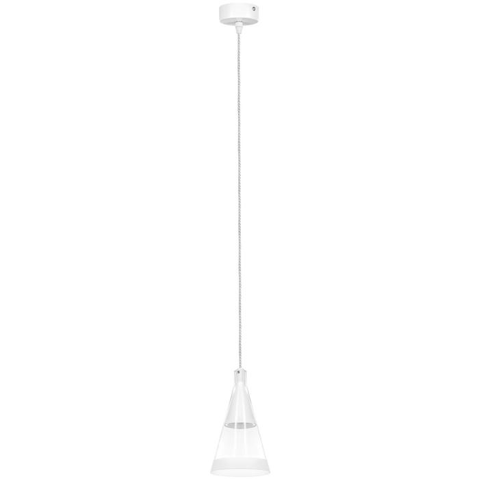 Светильник Cone, 1x40Вт GU10, цвет белый светильник cone 6x40вт gu10 цвет чёрный