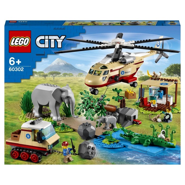 

Конструктор LEGO «Операция по спасению зверей»