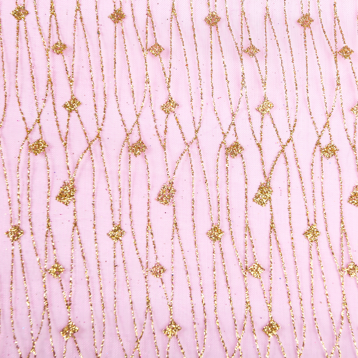 Органза "Дождь", цвет бордовый