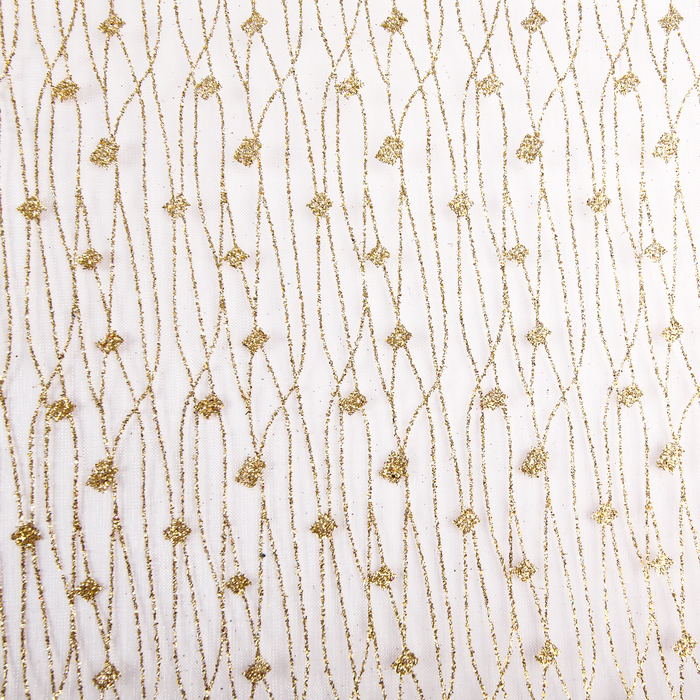 Органза "Дождь", цвет сиреневый