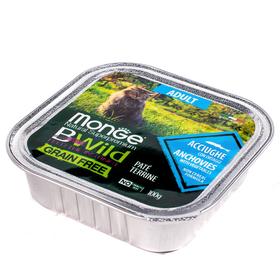 

Влажный корм Monge Cat BWild GRAIN FREE для кошек, анчоус/овощи, консервы, 100 г