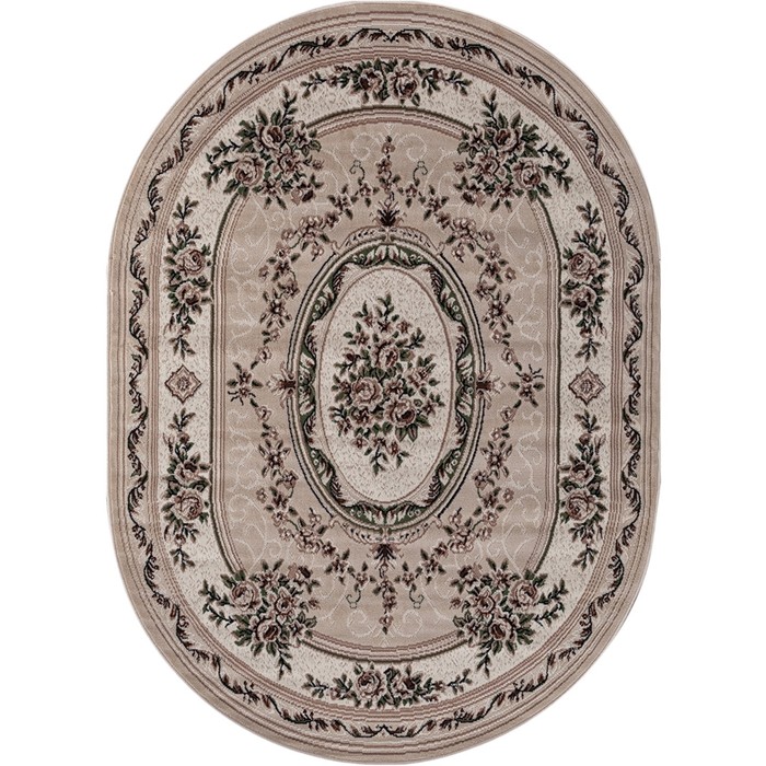 

Ковёр овальный Merinos Gavana, размер 150x300 см, цвет beige