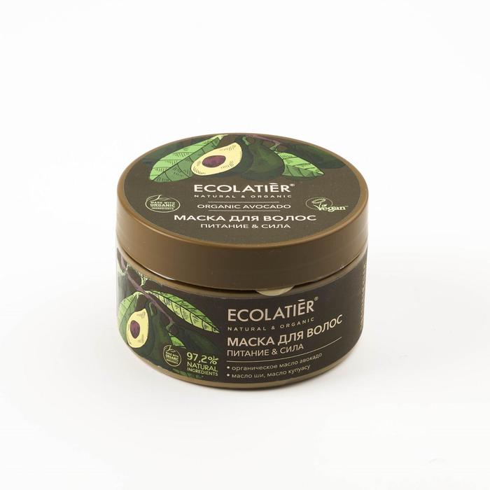 маска для волос ecolatier green маска для волос питание Маска для волос Ecolatier Green «Питание & Сила», 250 мл