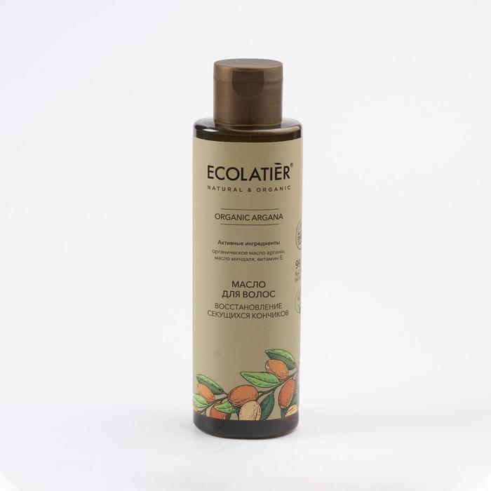 Масло для волос Ecolatier Green «Глубокое восстановление секущихся кончиков», 200 мл