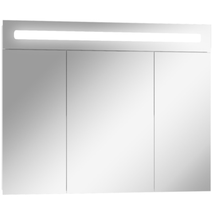 

Шкаф-зеркало Аврора 90 с подсветкой LED Домино