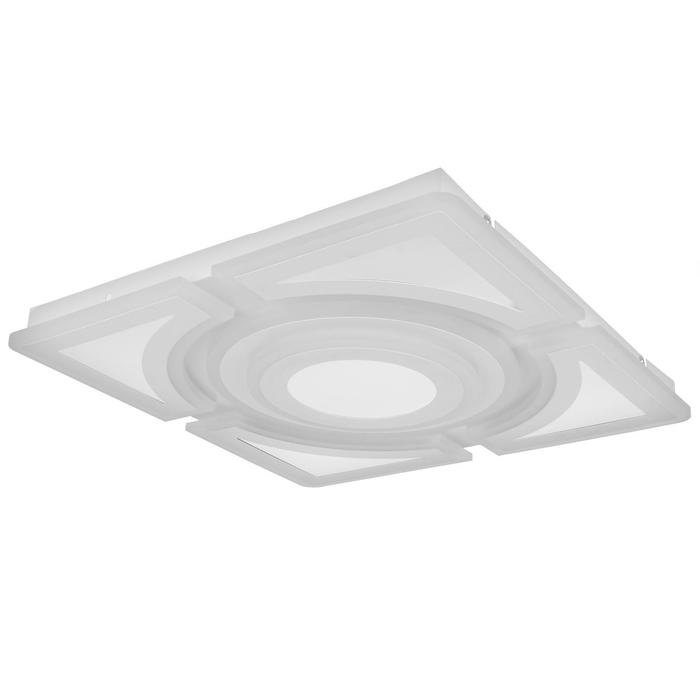 

Люстра с ПДУ 10012/5 LED 120Вт 3000-6000К диммер с подсветкой белый 50х50х10 см BayerLux