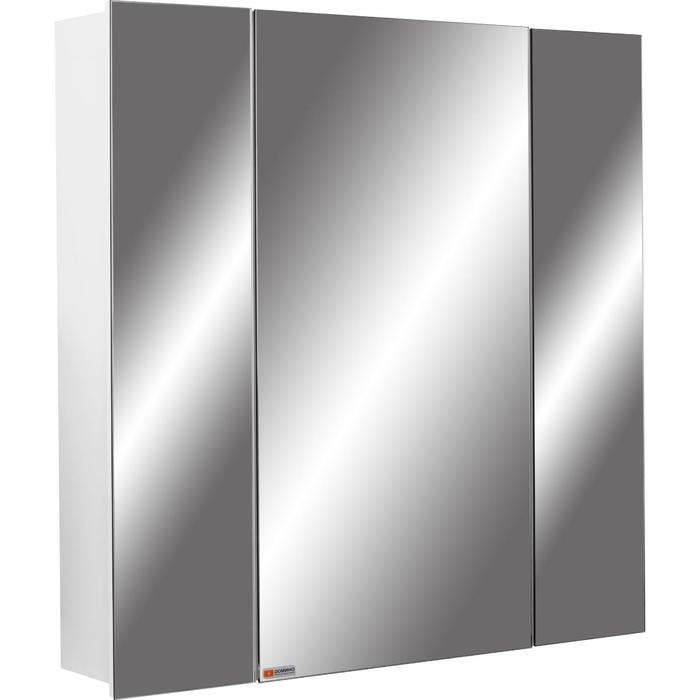 Зеркало шкаф для ванной комнаты Домино Оскар 70 Идеал, левый/правый зеркало шкаф домино идеал хеппи 78