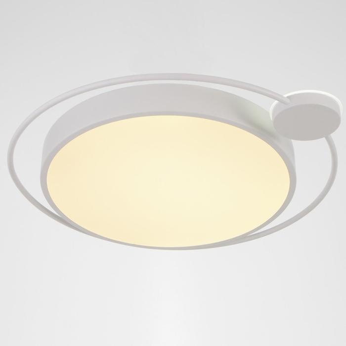 

Люстра с ПДУ 1214/1WT LED 90Вт 3000-6000К белый 50х50х9 см