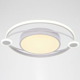 

Люстра с ПДУ 1219/1WT LED 110Вт 3000-6000К белый 50х50х10 см