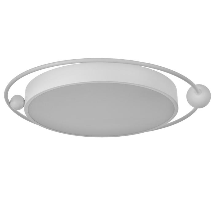 

Люстра с ПДУ 1220/1WT LED 80Вт 3000-6000К белый 50х50х9 см