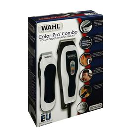 Машинка д/стрижки + триммер Wahl Color Pro Combo 1395.0465, 8 насадок, 1-25 мм, 220 В, синий от Сима-ленд