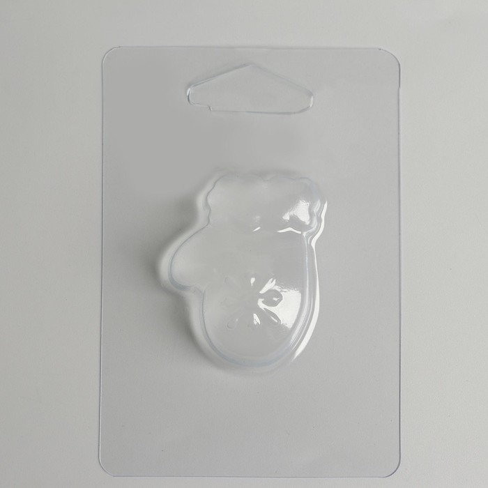 фото Пластиковая форма для мыла «варежка», 4,5 × 3,5 × 1,5 см школа талантов