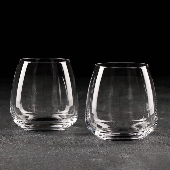 Набор стаканов для виски Anser, 400 мл, 2 шт набор стаканов для воды anser 6 шт 550 мл стекло