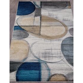 

Ковёр прямоугольный London d817, размер 80x150 см, цвет gray-blue