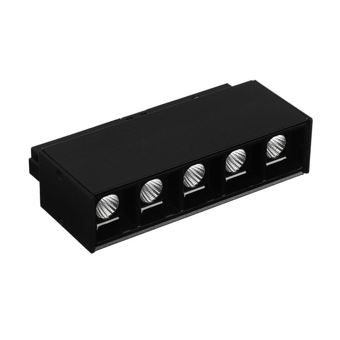 

Трековый светодиодный светильник WOLTA WMLS-10W/06B, 10 Вт, 4000 К, 48 В, IP40, магн.,черный