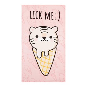 

Полотенце "Доляна" Lick me 35х60 см,100% хлопок 160 г/м2
