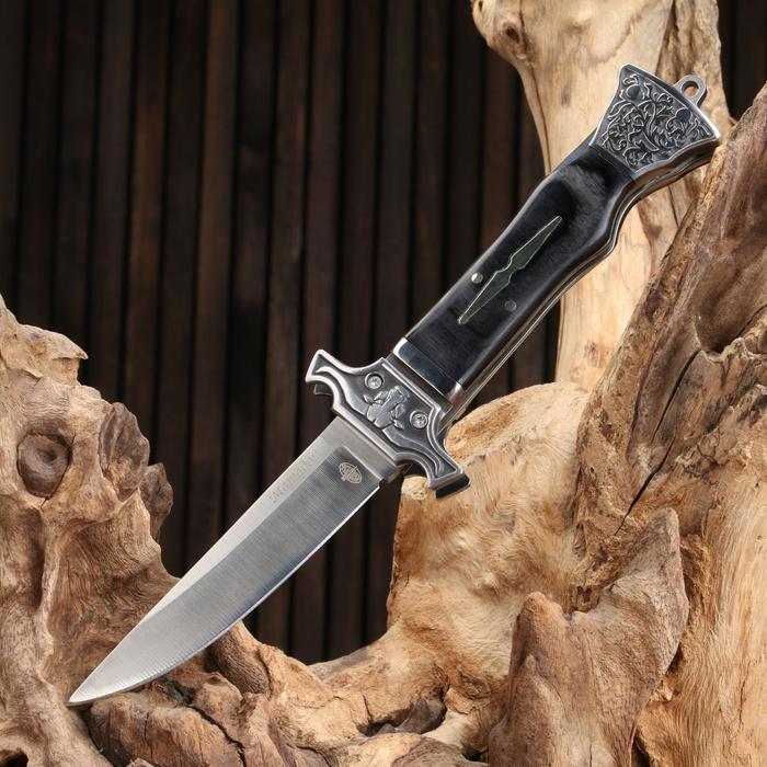 Нож складной Матадор сталь - 420, рукоять - дерево, 22 см