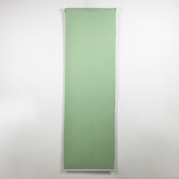 Штора рулонная «Нюд», блэкаут, 90×250 см, цвет зелёный