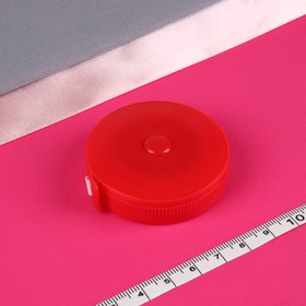 Сантиметровая лента-рулетка, 150 см (см/дюймы), цвет МИКС Ош