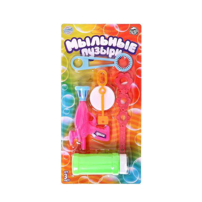 

Мыльные пузыри + инструменты для игры, МИКС