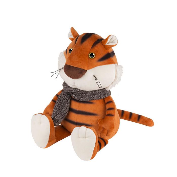 Мягкая игрушка «Тигруша в вязаном шарфе», 20 см