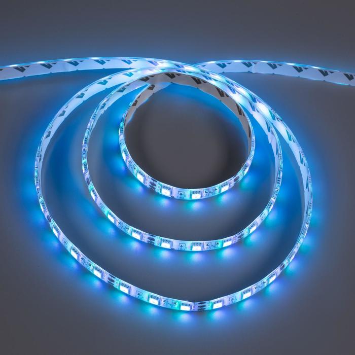 

Светодиодная лента Smartbuy, 12 В, SMD5050, 5 м, IP65, 14.4 Вт/м, 60 LED/м, RGB