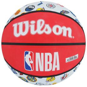 

Мяч баскетбольный WILSON NBA All Team, арт.WTB1301XBNBA, размер 7, резина, цвет синий/белый