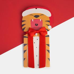 

Новогодний подарочный набор "Тигр" подтяжки и галстук-бабочка
