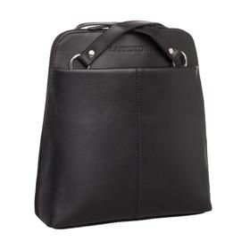 

918103/BL Рюкзак Eden Black н/к, отдел на молнии, цвет Черный 24х26х7см