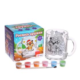 

Набор для творчества Роспись кружки «Новогодний тигр, в шапке»