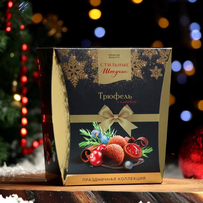 

Драже Трюфель с клюквой 150 г