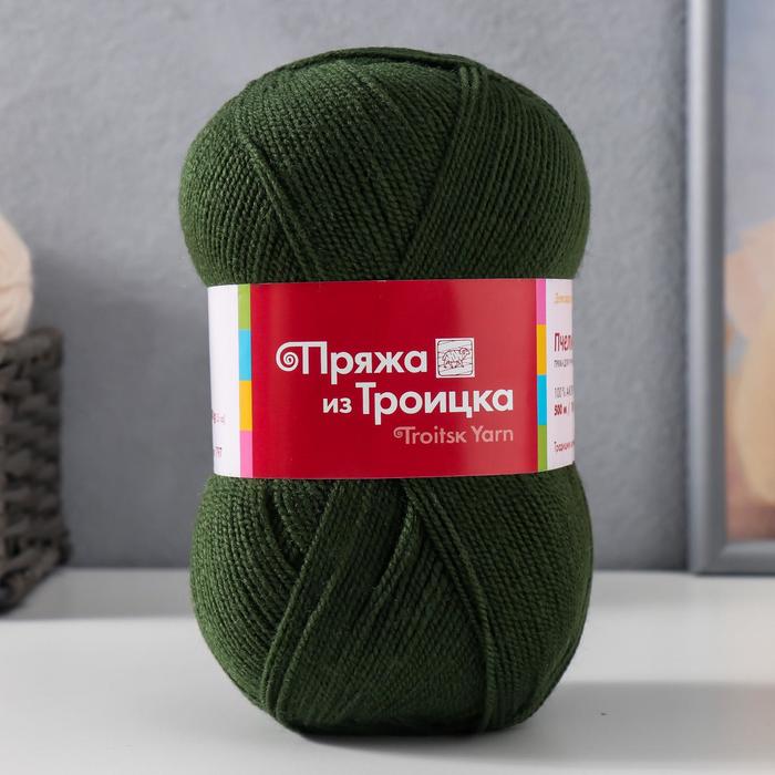 

Пряжа "Пчелка" 100% акрил 500м/100гр (3664, светло-зеленый)