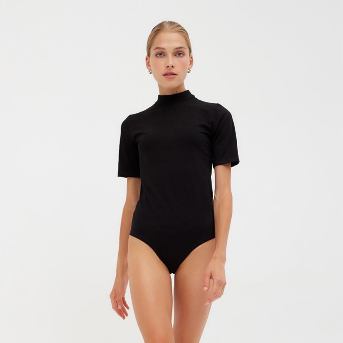 

Джемпер (боди) женский MINAKU SLIM FIT: цвет чёрный, р-р 44