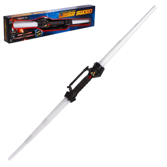 Световой меч «Джедай», 115 см, световые и звуковые эффекты, работает от батареек холодное луки и мечи без бренда световой меч джедай 115 см световые и звуковые эффекты работает от батареек