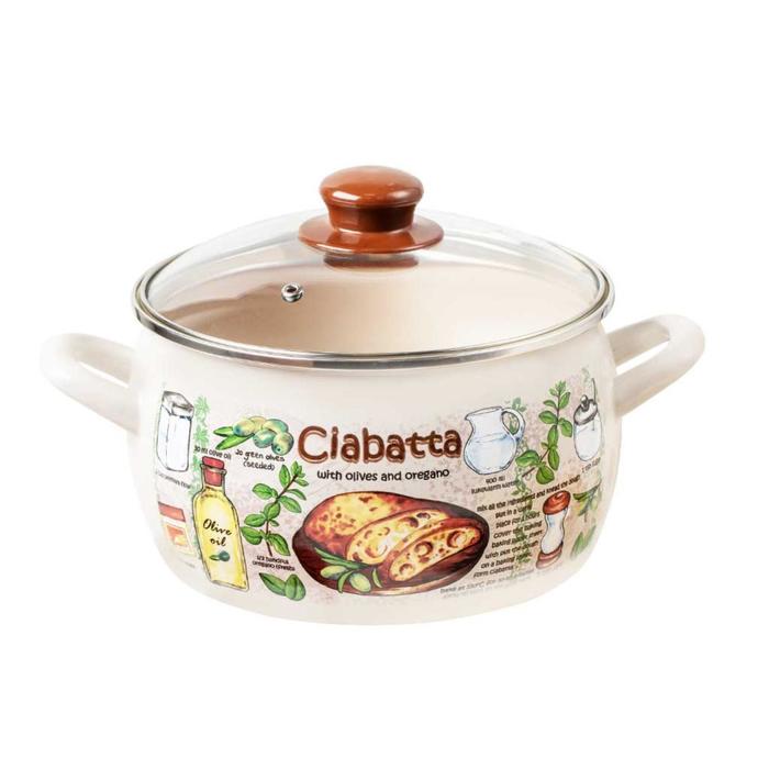 

Кастрюля «Чиабатта» 24 cм, 7.9 л