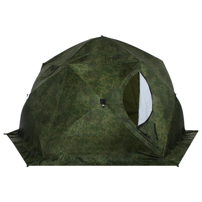 Палатка зимняя СТЭК КУБ Чум Т трехслойная, цвет камуфляж палатка зимняя куб 3 трехслойная дышащий верх стэк