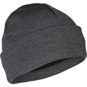 

Шапка утеплённая трикотажная с флисом, цвет серый
