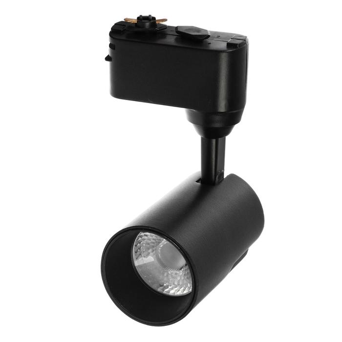 

Трековый светодиодный светильник WOLTA WTL-15W/01B, 15 Вт, 4000 К, 1200 Лм, IP40, черный