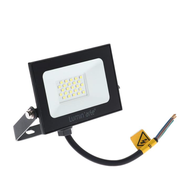 

Прожектор светодиодный Luminarte LFL-20W/05, 20 Вт, 5700 К, 1600 Лм, IP65, черный