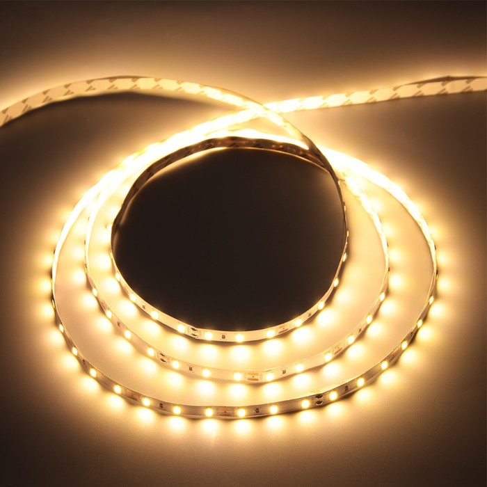 

Светодиодная лента Ecola PRO, 12В, SMD5050, 5 м, IP20, 19Вт/м, 60 LED/м, 2800К