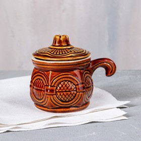 

Кокотница с крышкой "Фараон", керамика, 0,2 л