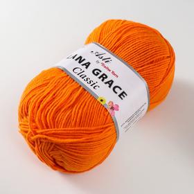

Пряжа "LANA GRACE Classic" 25% мериносовая шерсть 75% акрил супер софт 300м/100гр (2410 Апел