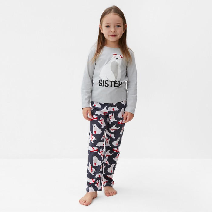 Пижама детская для девочки KAFTAN Polar Bear р.30 (98-104)