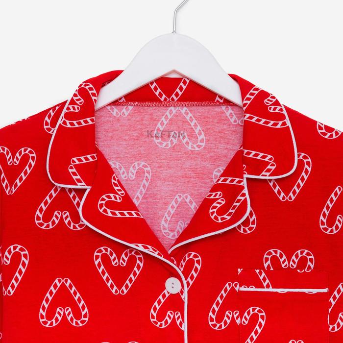 

Пижама женская (рубашка и брюки) KAFTAN "Love" р.40-42