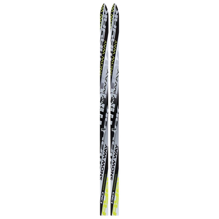 Лыжи детские деревянные «Стрела», 130 см, цвета микс
