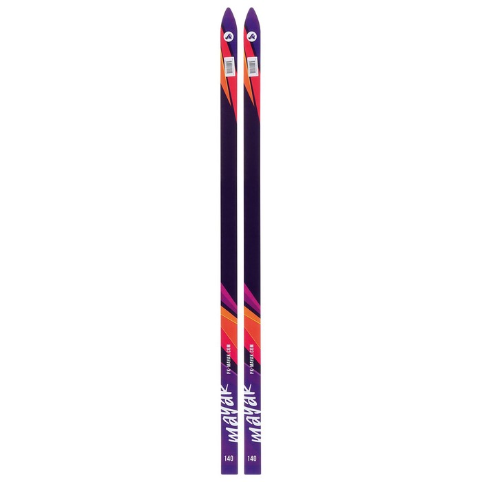 Лыжи детские деревянные «Стрела», 140 см, цвета микс