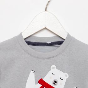 

Пижама детская для мальчика KAFTAN "Polar Bear" Brother р.32 (110-116)