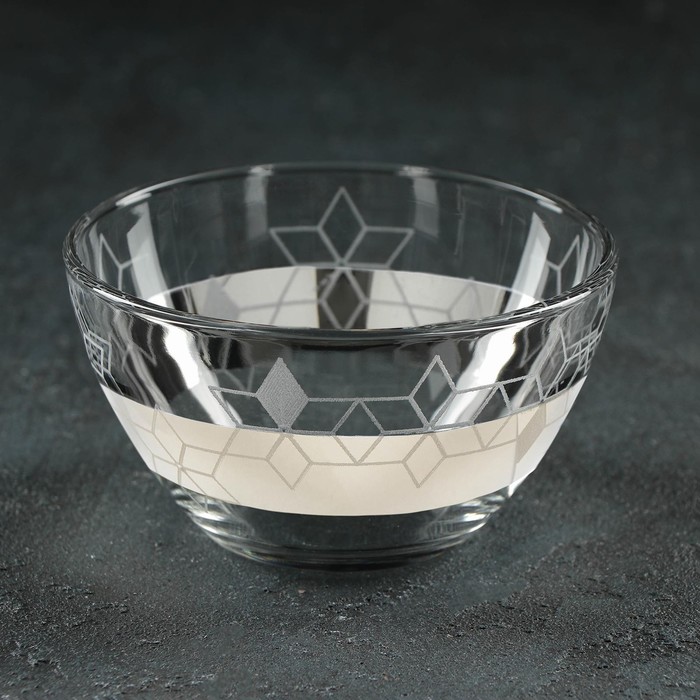 Салатник «Мозаик», d=11 см, с гравировкой и напылением