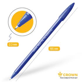 

Набор капиллярных ручек 12 цветов, 0,3 мм, Crown "MultiPla", чехол с европодвесом