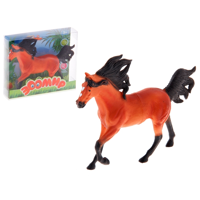 Фигурка животного "Лошадка", МИКС